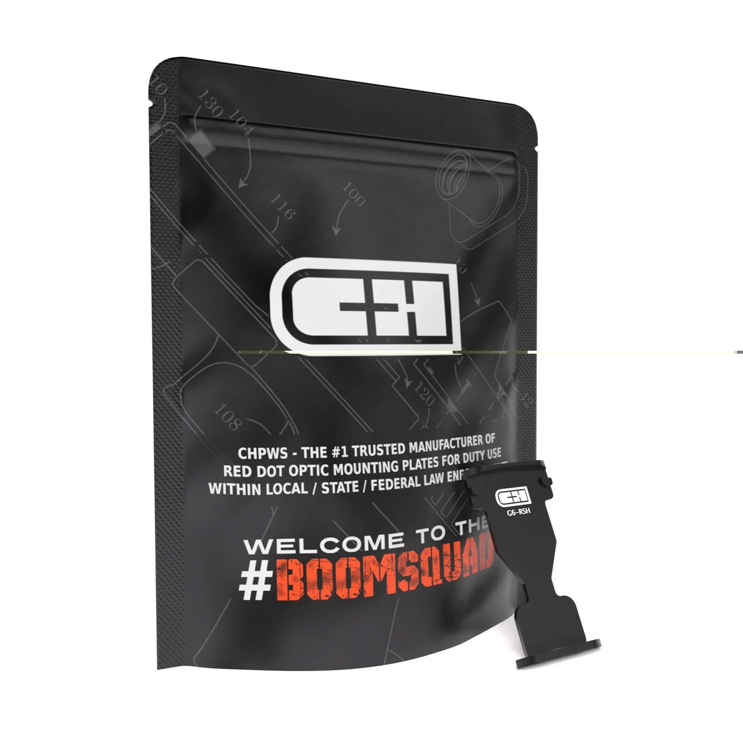 C&h Plt For Glk G6 To Rmr/sro/holo