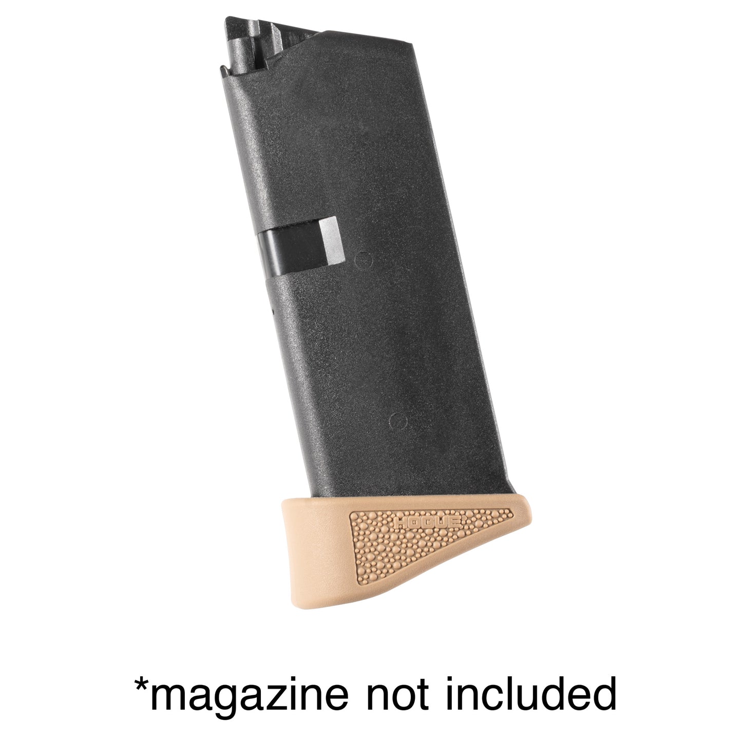 Hogue Glk 43 9mm Rub Grp Pad 6rd Fde