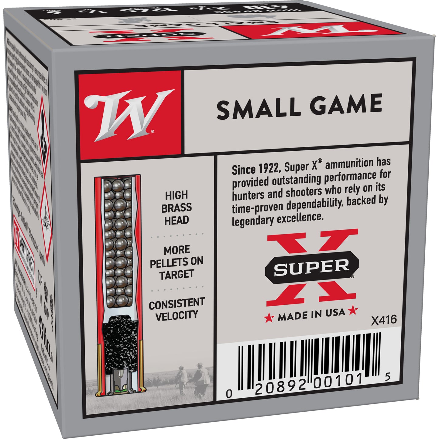 Win Spr-x Uplnd 410ga 2.5" #6 25/250