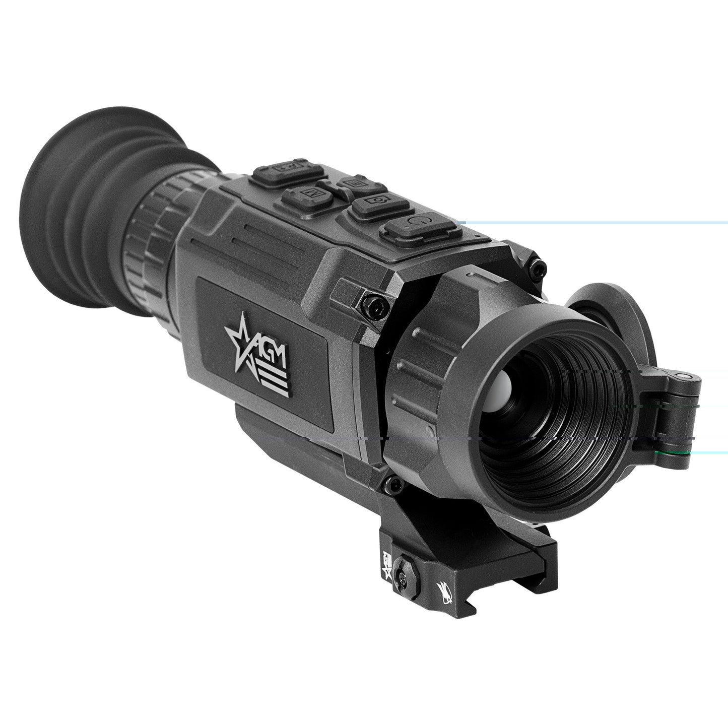 Agm Rattlerv2 25-256 Thermal Scp Qd