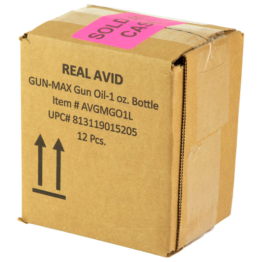 Real Avid Gun Max Oil 1oz 12pk Pdq