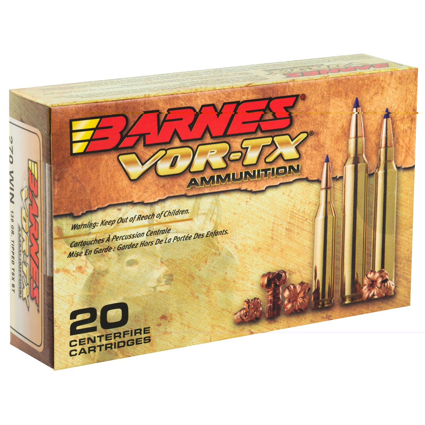 Barnes Vor-tx 270win 130gr Ttsx Bt