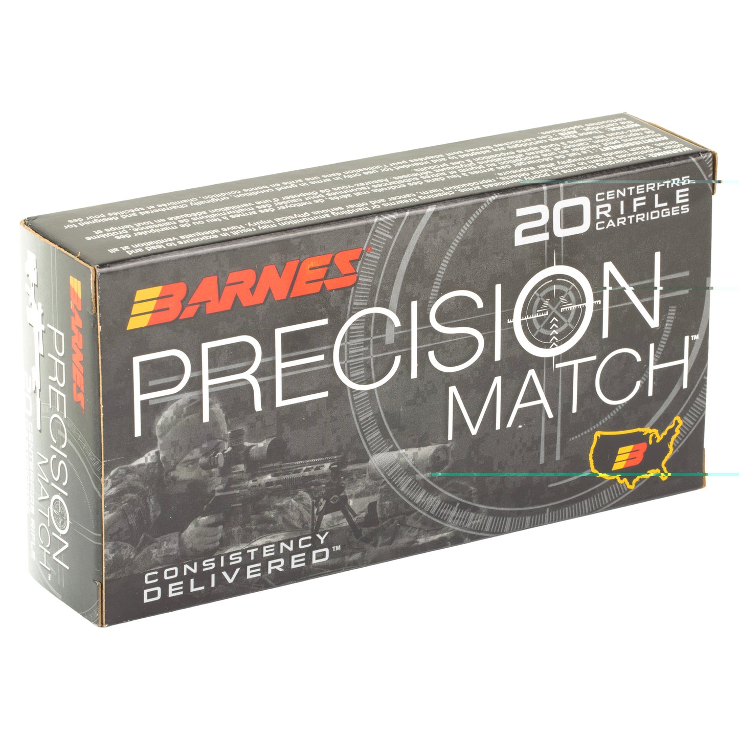 Barnes Prec Mth 6.5cm 140gr 20/200