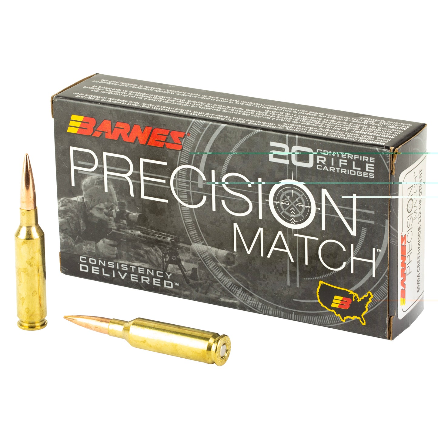 Barnes Prec Mth 6mmcrd 112gr 20/200
