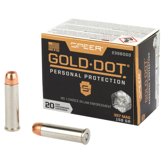 Spr Gold Dot 357mag 158gr Hp 20/200