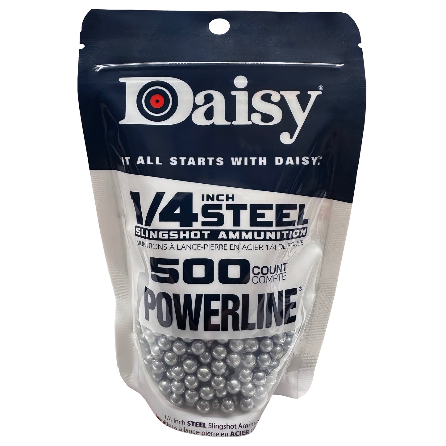 Daisy 1/4"steel Slingshot Ammo 500ct