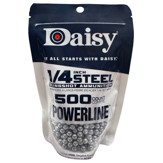 Daisy 1/4"steel Slingshot Ammo 500ct