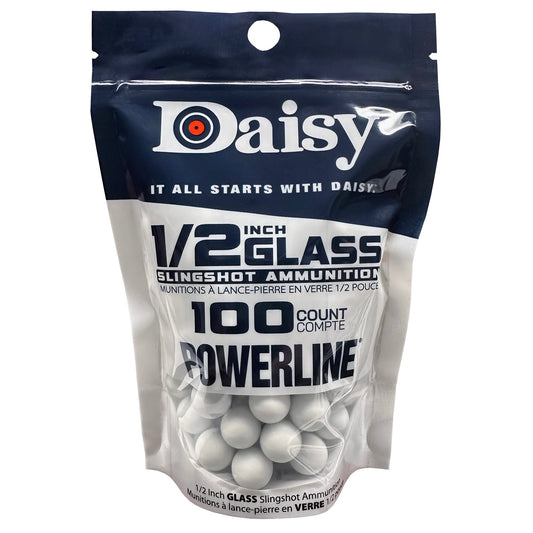 Daisy 1/2"glass Slingshot Ammo 100ct