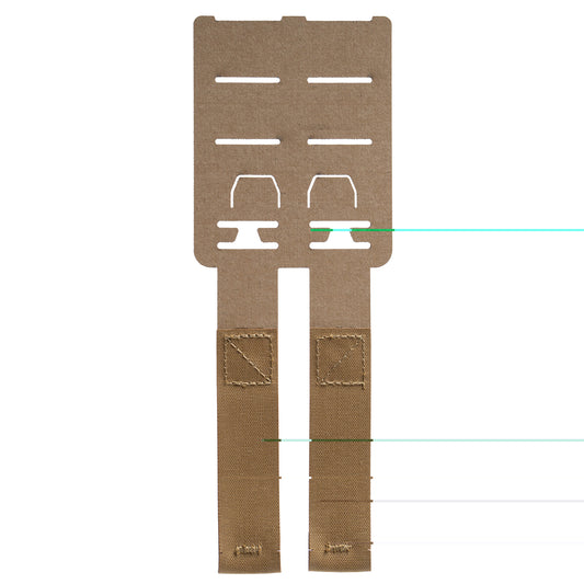 Esd Droppah Molle Coyote Brown
