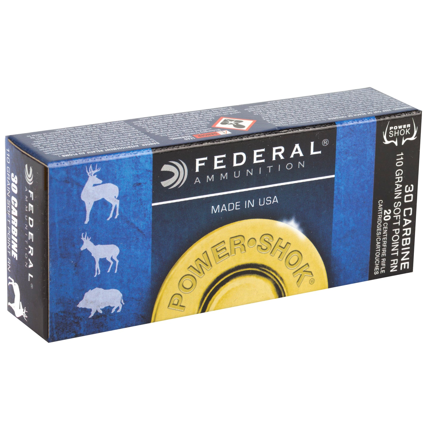 Fed Pwrshk 30carb 110gr Sprn 20/200
