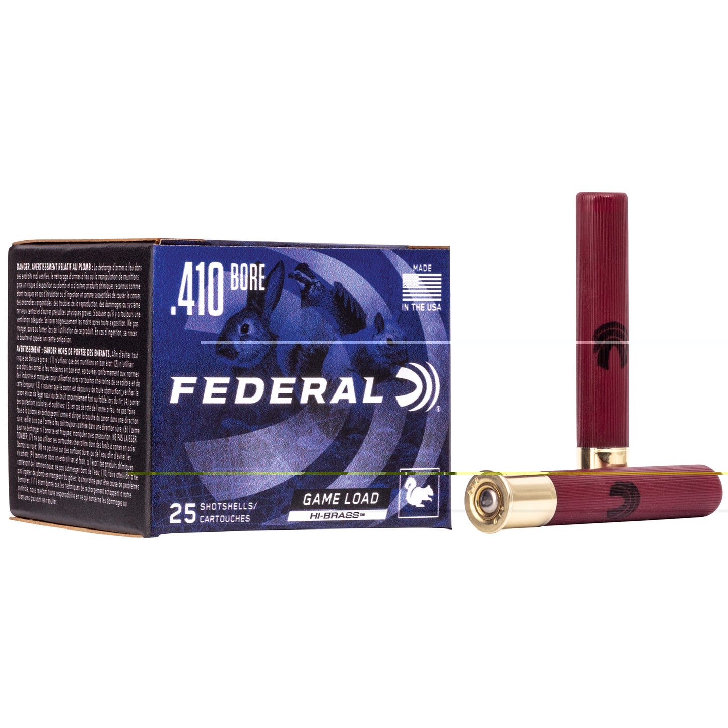 Fed Game Load Hi-br 410 3" #6 25/