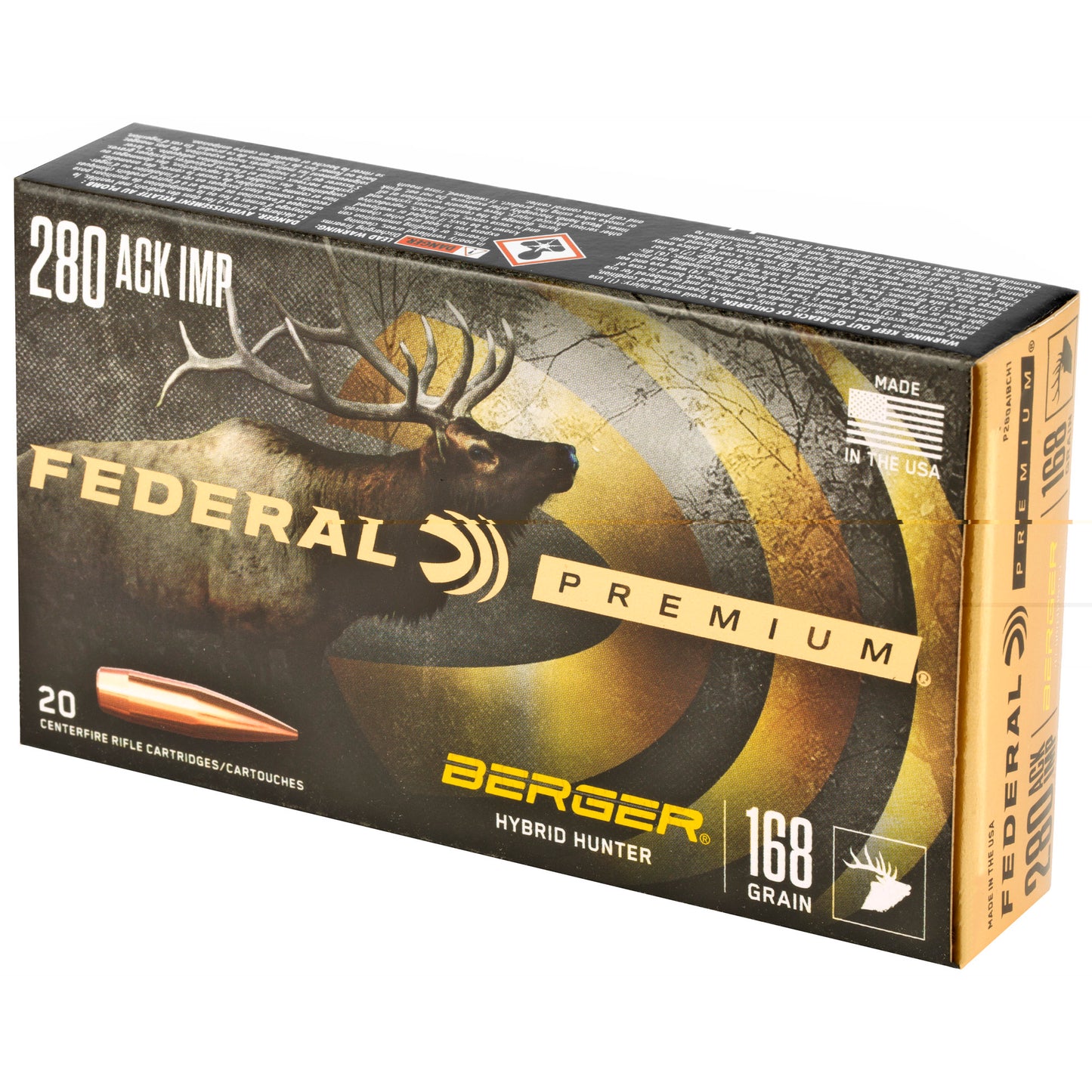 Fed Prm 280ai 168gr Hyb Htr 20/200
