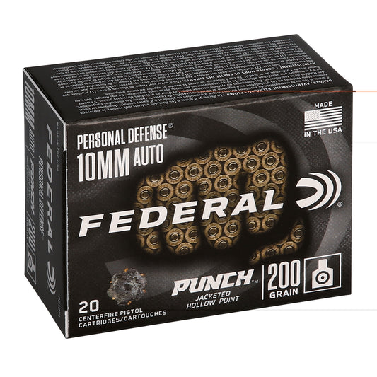 Fed Prm Punch 10mm 200gr Jhp 20/200