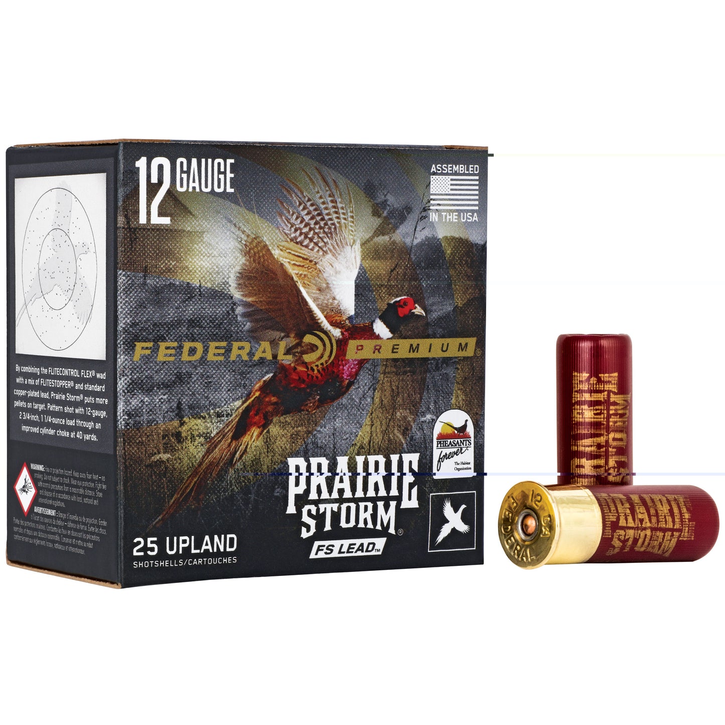 Fed Pr Storm 12ga 2.75" #5 Ld 25/250