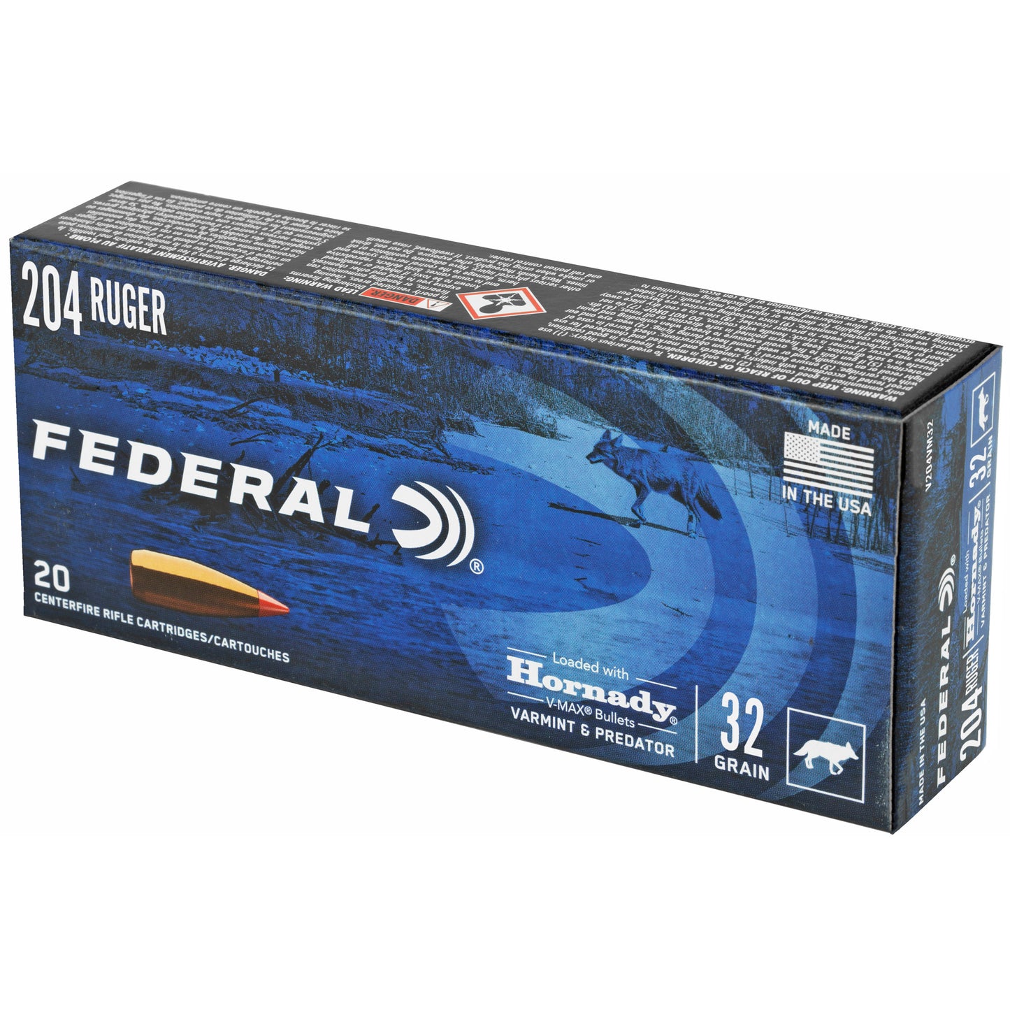 Fed V&p 204rug 32gr Hrndy V-max 20/2