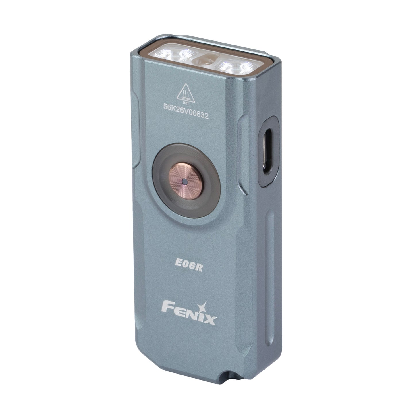 Fenix E06r 700 Lumen Laser/uv Gray