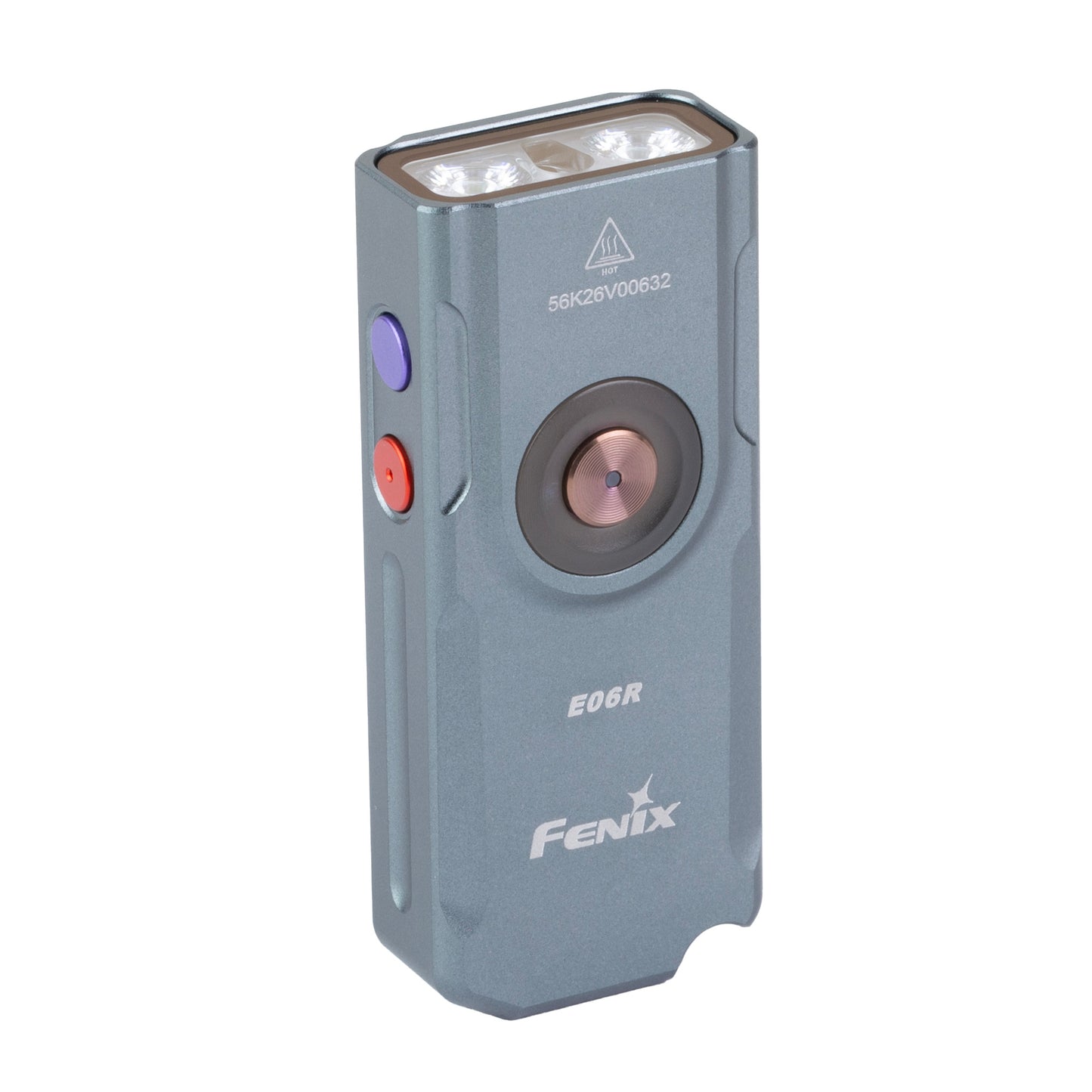 Fenix E06r 700 Lumen Laser/uv Gray