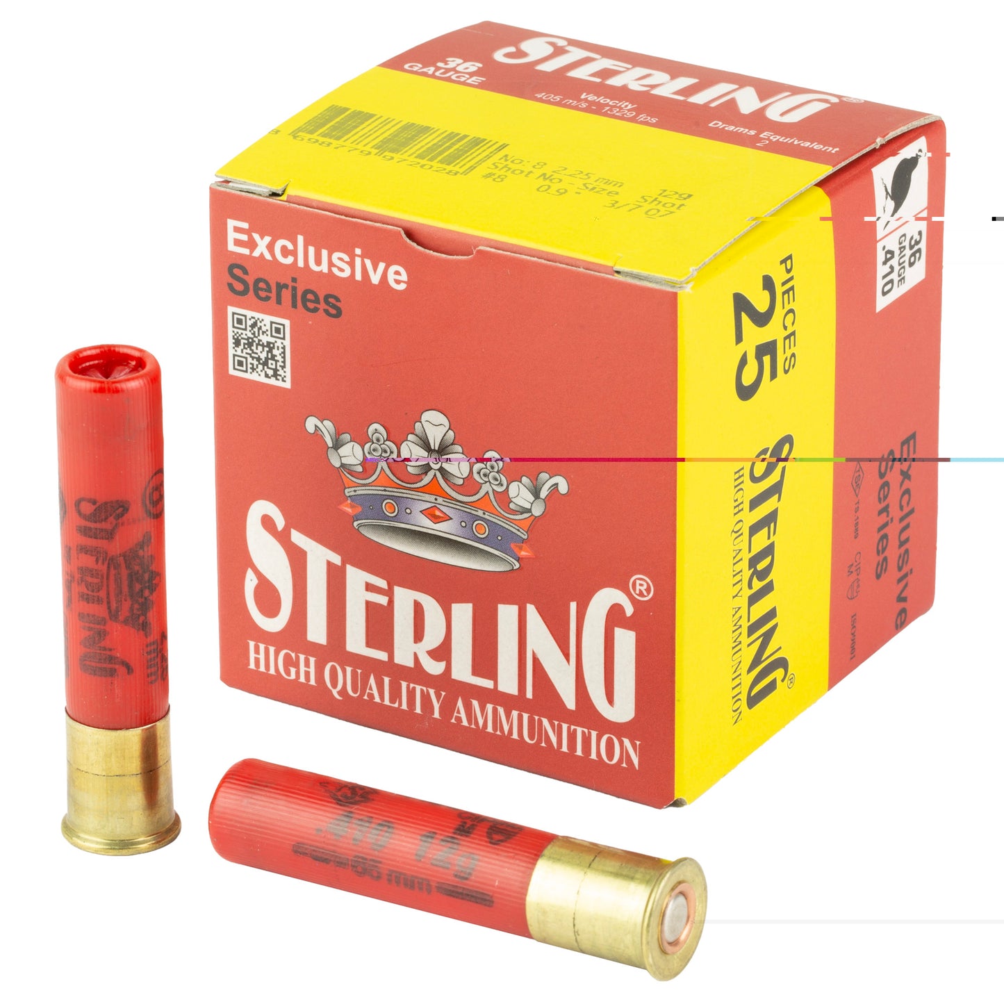 Sterling Exclusive 410 2.5 #8 25/500