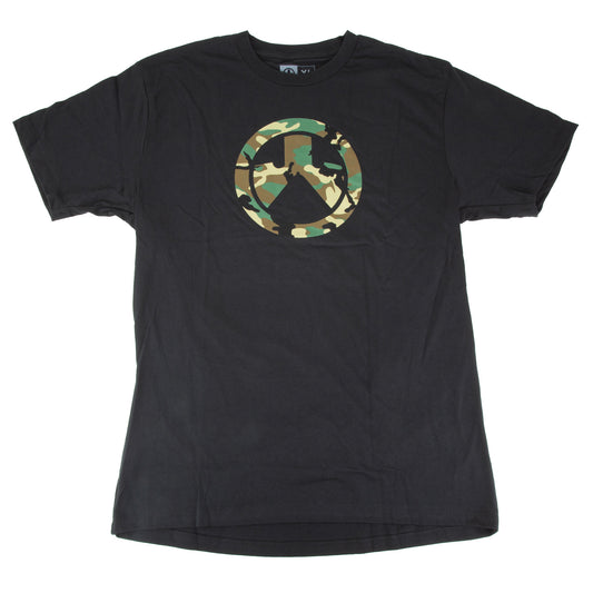 Magpul Woodlnd Cam Icon Tshrt Blk Xl