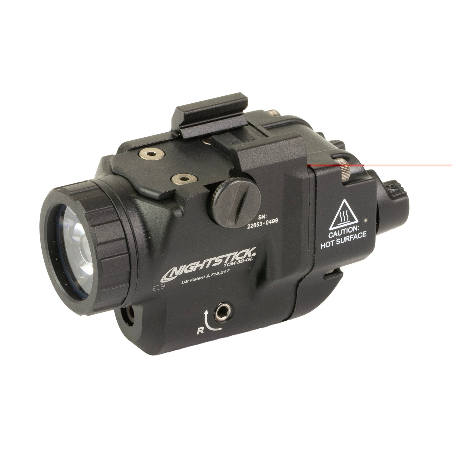 Nightstick Subcmpct Wml W/laser Blk