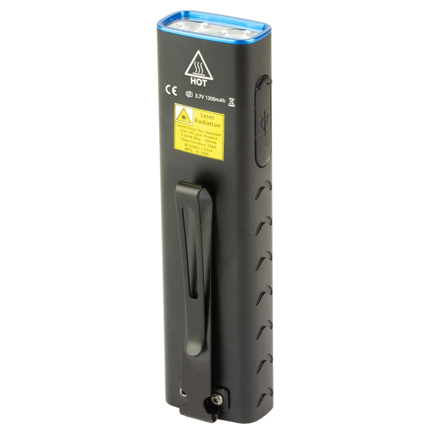 Nightstick Tusk Edc Usb-c Li Ion Blk