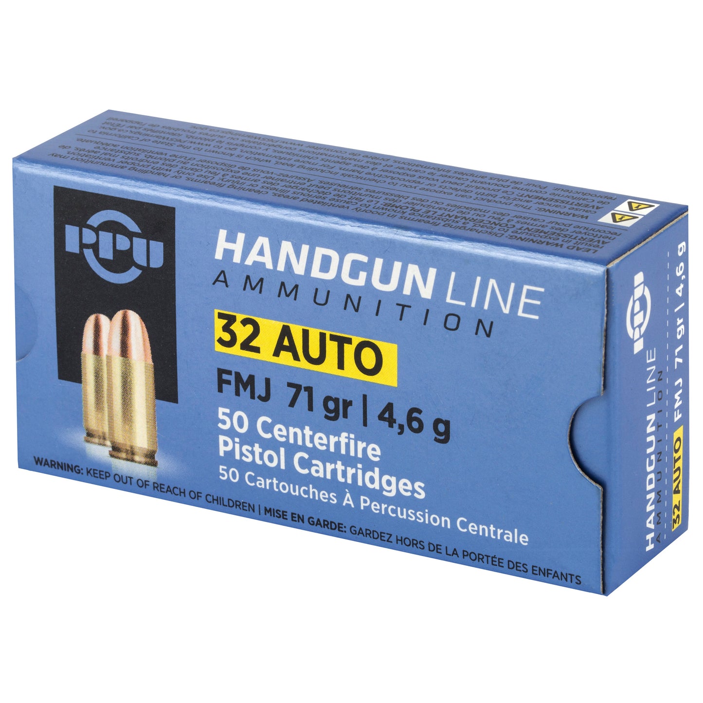 Ppu 32acp Fmj 71gr 50/1000