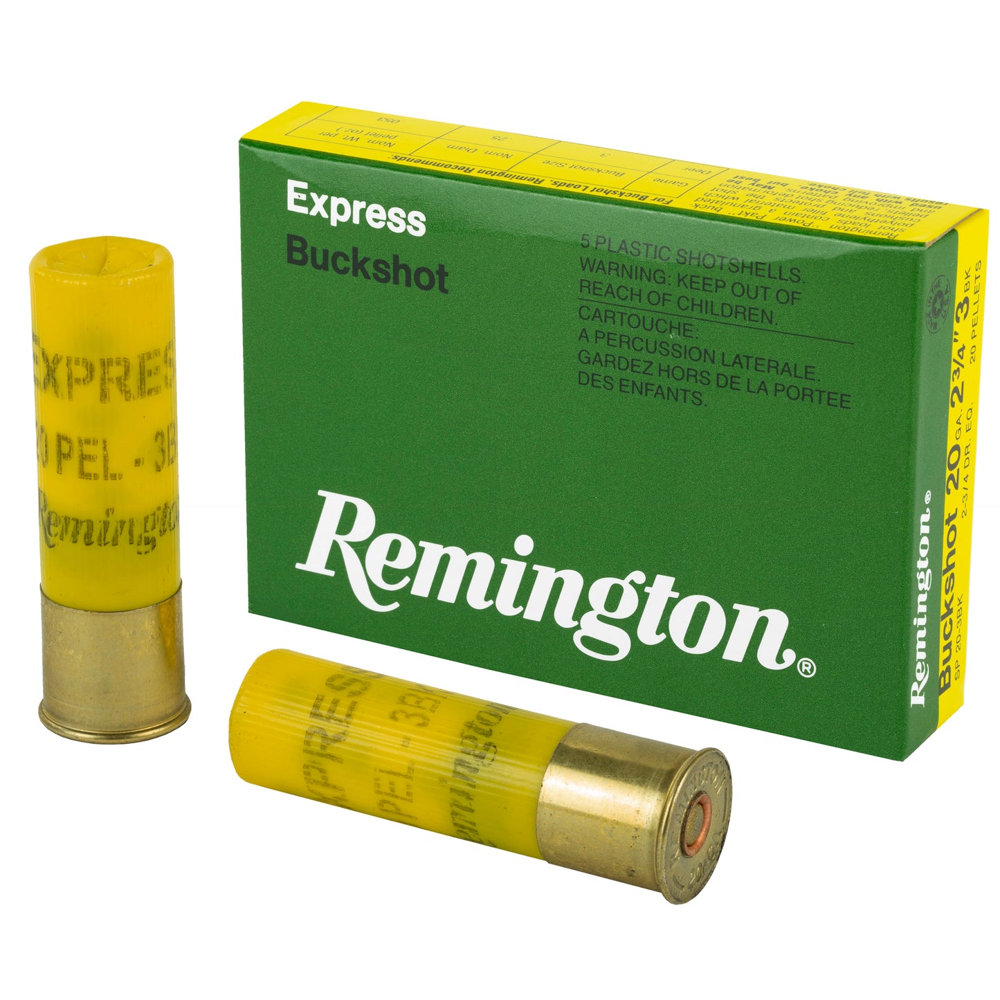 Rem Exp 20ga 2.75" 3 Bck 5/250