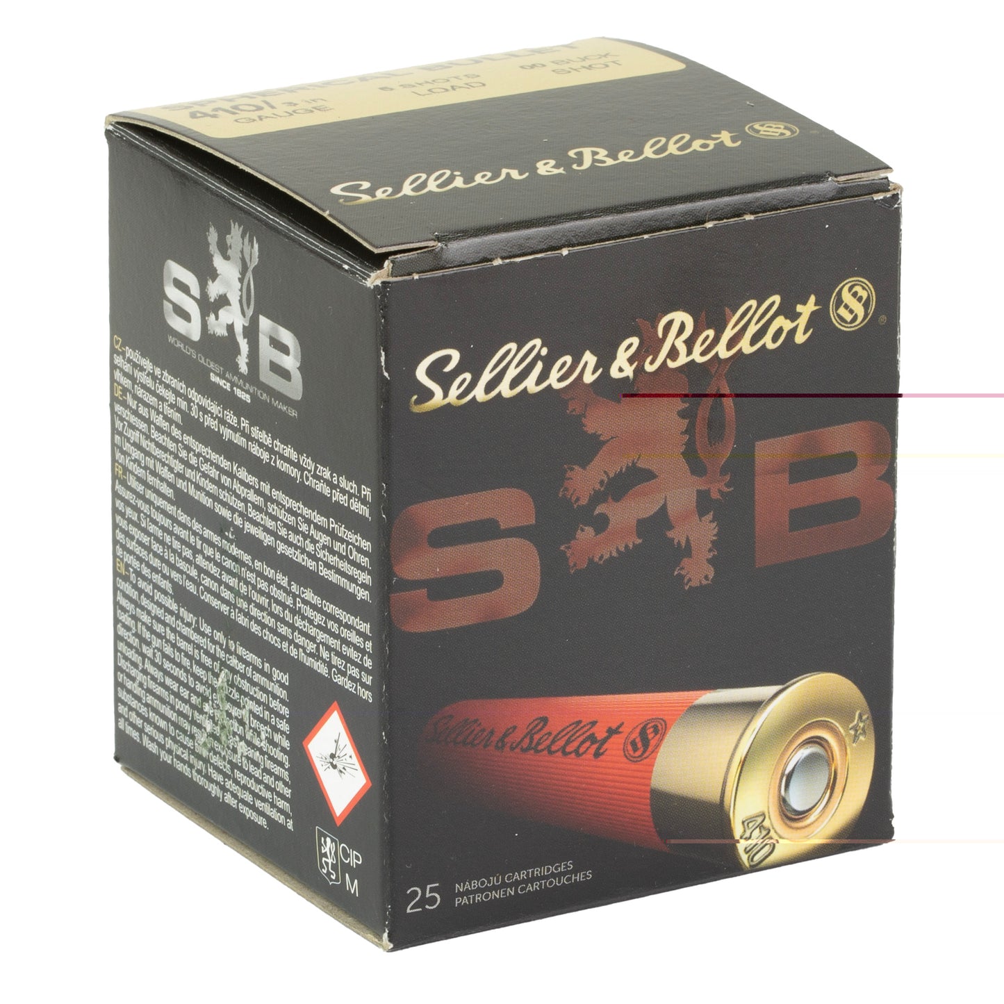 S&b 410ga 3" 00 5pel  25/500