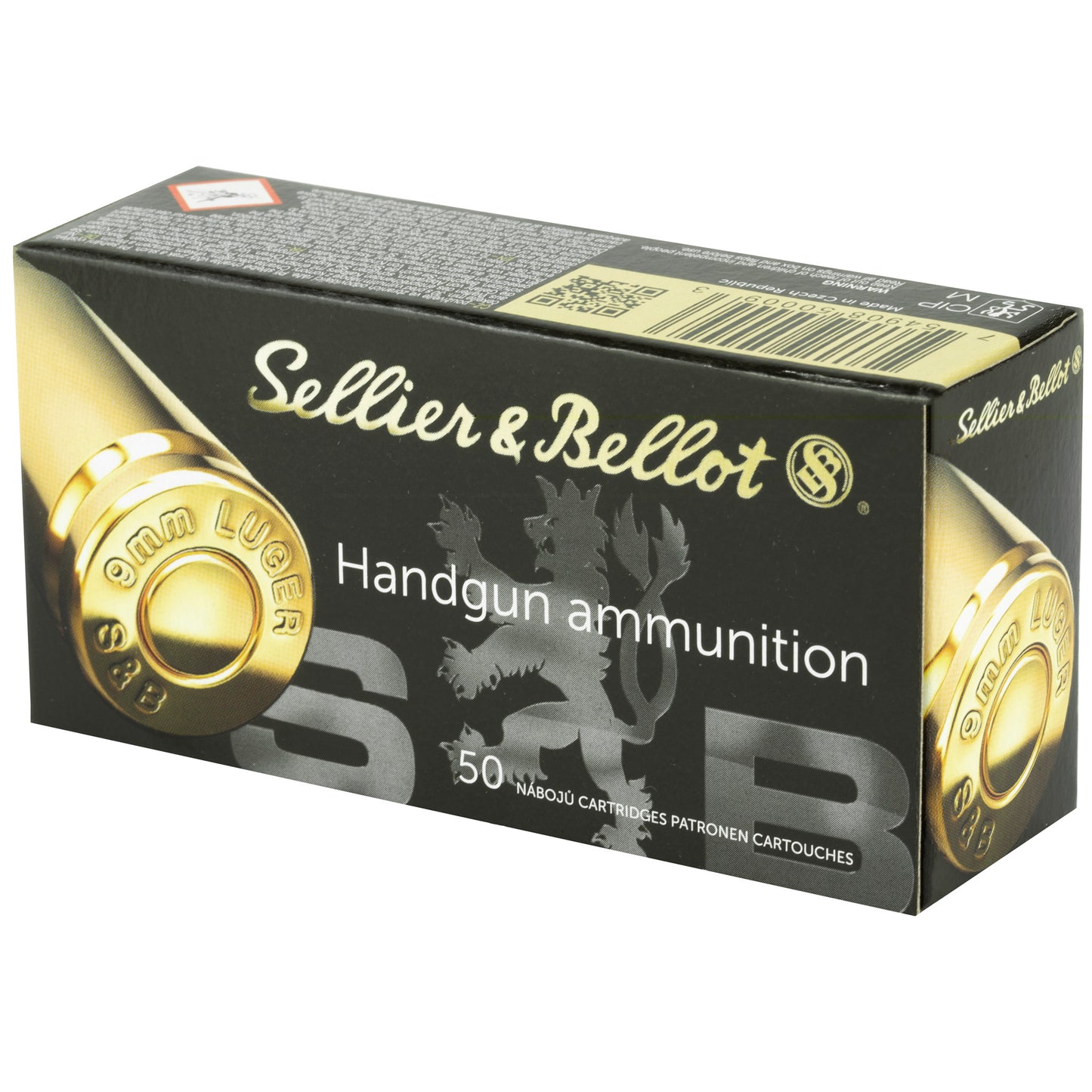 S&b 9mm 124gr Fmj 50/1000
