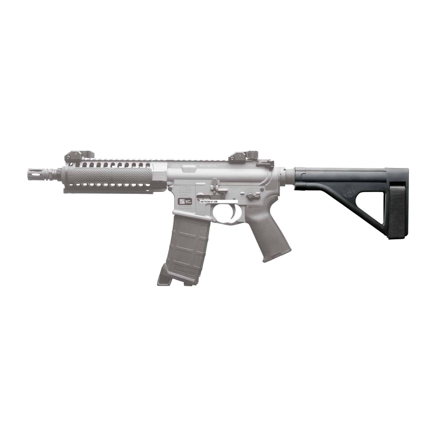 Sb Tact Ar Pistol Brace Sob Blk