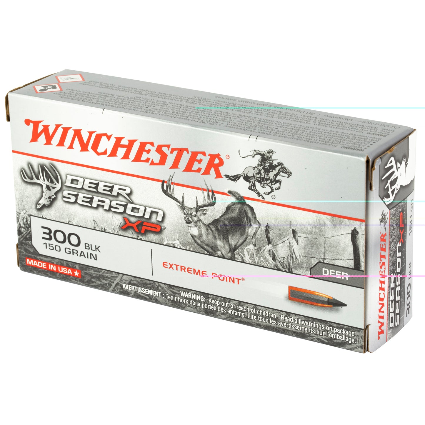 Win Deer Ssn Xp 300blk 150gr 20/200