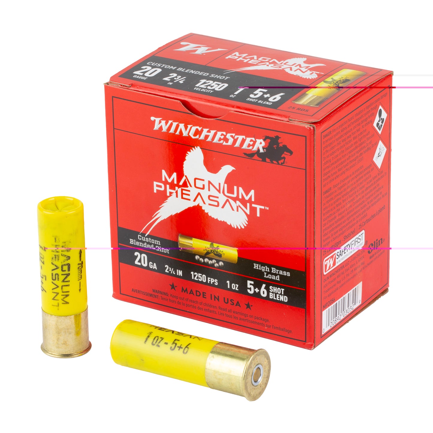Win Mag Phst 20ga 2.75" #5/#6 25/250