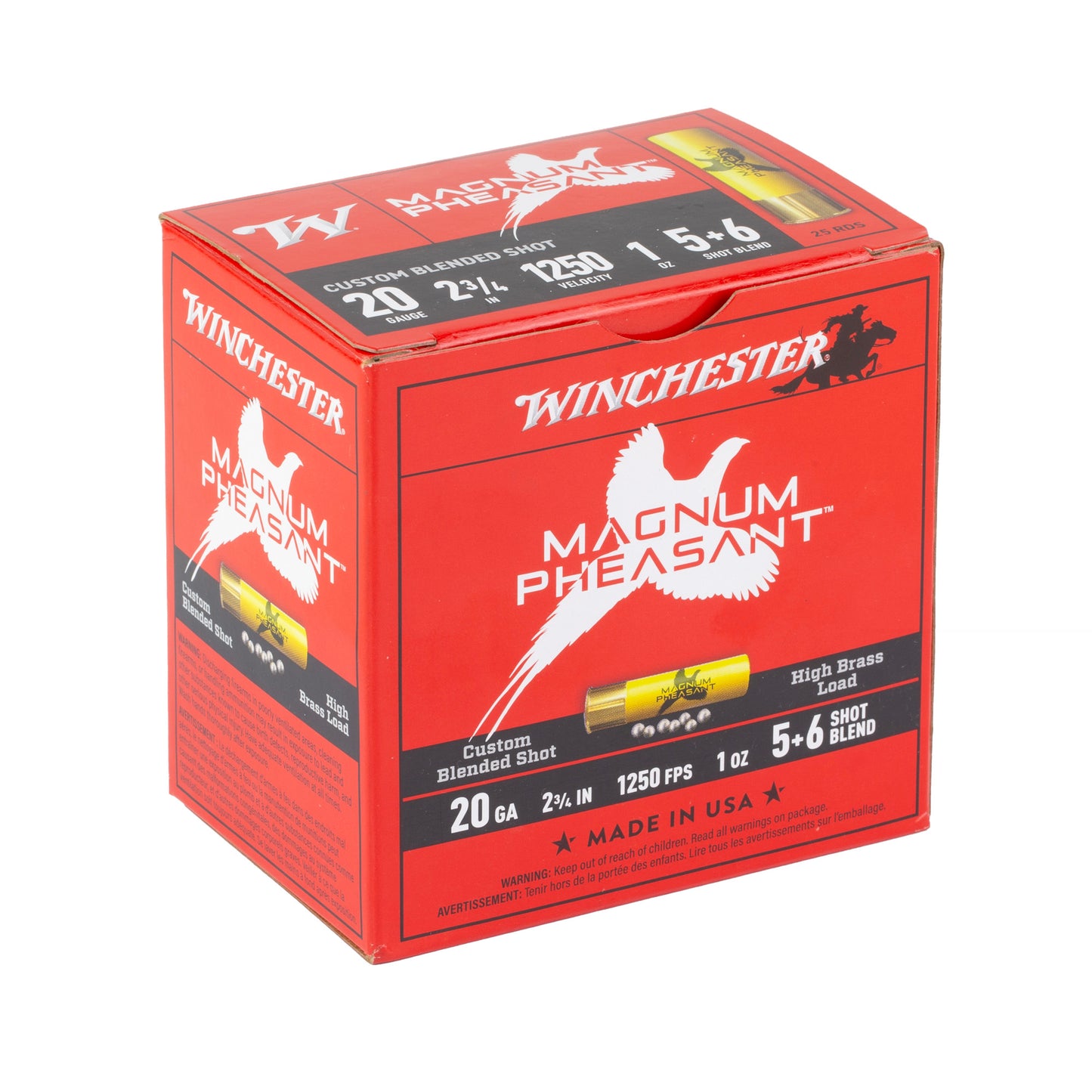 Win Mag Phst 20ga 2.75" #5/#6 25/250