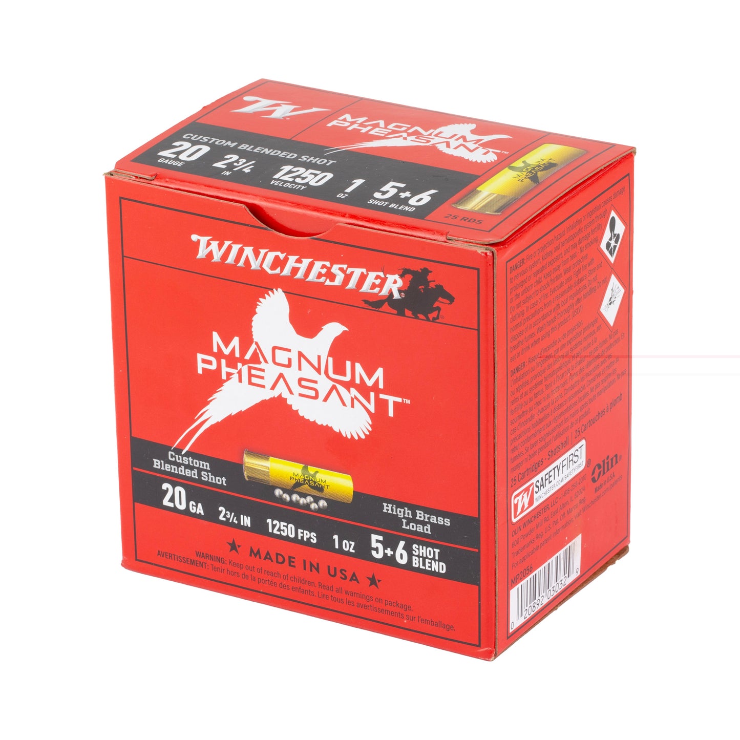 Win Mag Phst 20ga 2.75" #5/#6 25/250