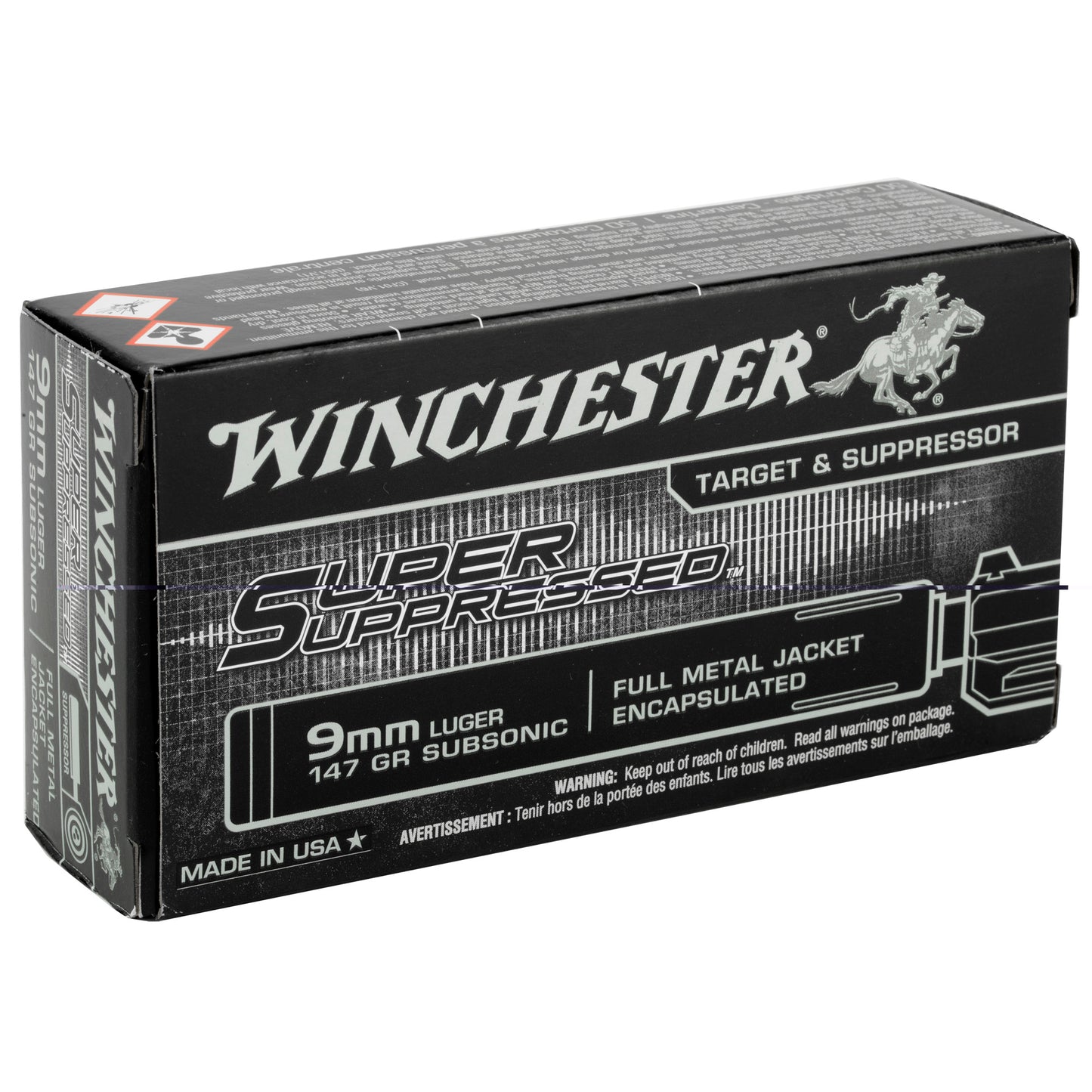 Win Spr Spprsd 9mm 147gr Fmje 50/500
