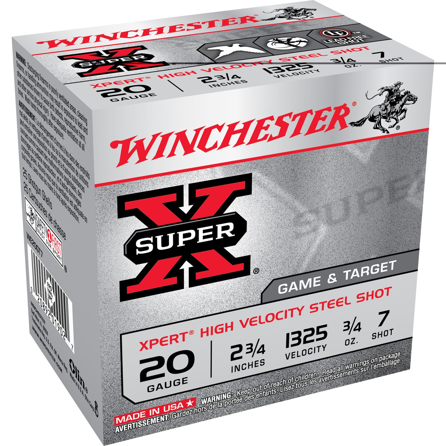 Win Xpert Trgt 20ga 2.75" #7 25/250