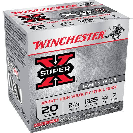Win Xpert Trgt 20ga 2.75" #7 25/250