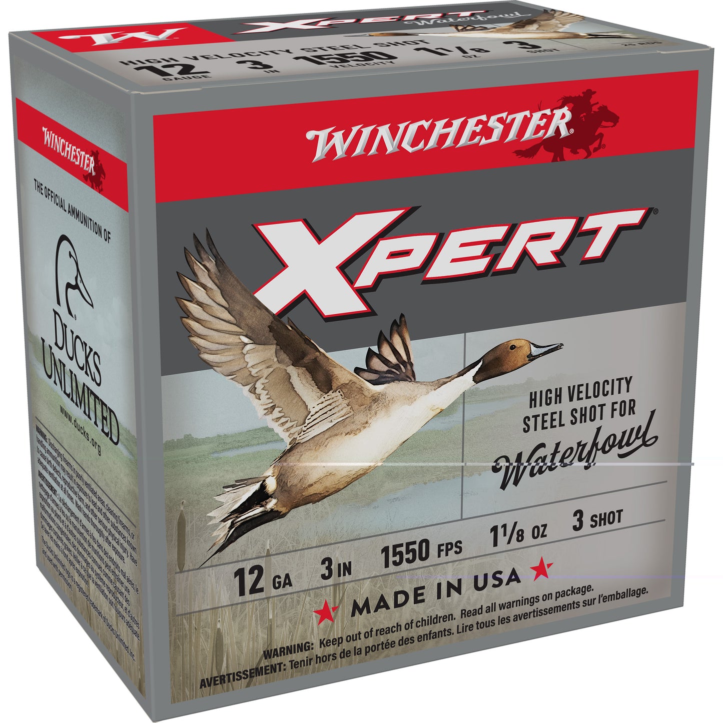 Win Sr-x Xpt Hv 12ga 3" #3 25/250
