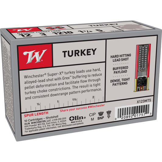 Win Sprx Trky 12ga 3" #5 10/100