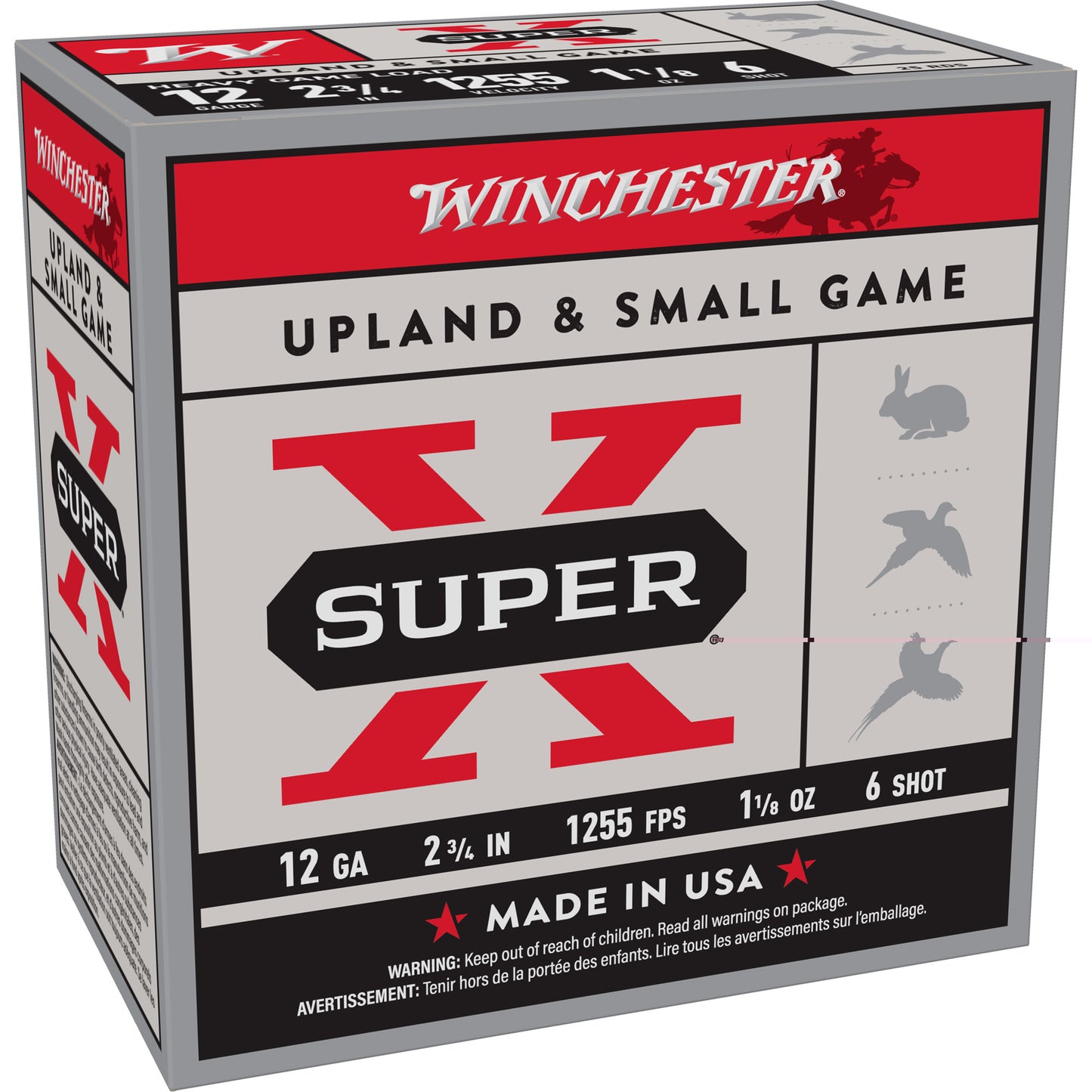 Win Sprx Hgl 12ga 2.75" #6 25/250