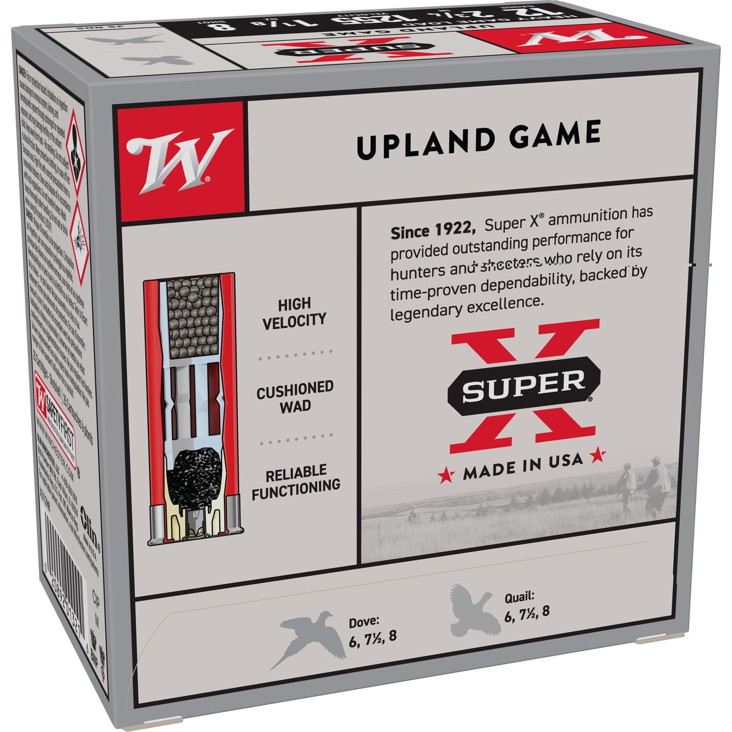 Win Sprx Hgl 12ga 2.75" #8 25/250
